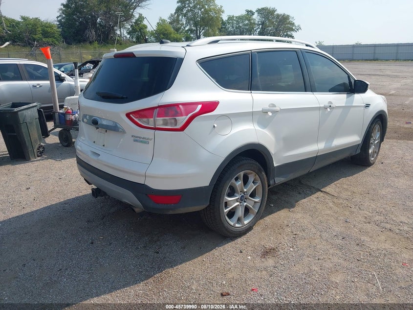 Vin: 1fmcu0j9xeud99929, lot: 46238695, ford escape titanium 20144