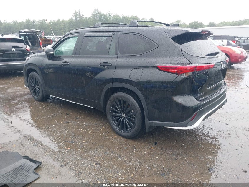 Vin: 5tdkdrbh2ps029771, lot: 46238702, toyota highlander xse 20233