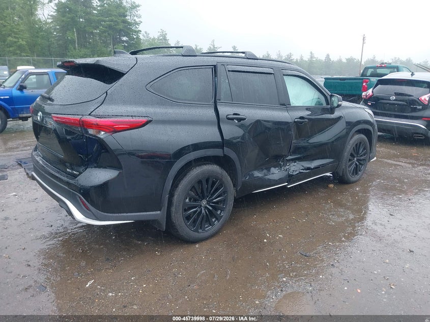 Vin: 5tdkdrbh2ps029771, lot: 46238702, toyota highlander xse 20234