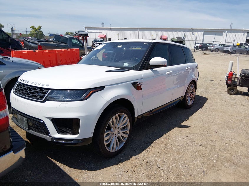 Vin: salwr2rv8ka827647, lot: 46238707, land rover range rover sport hse 20192