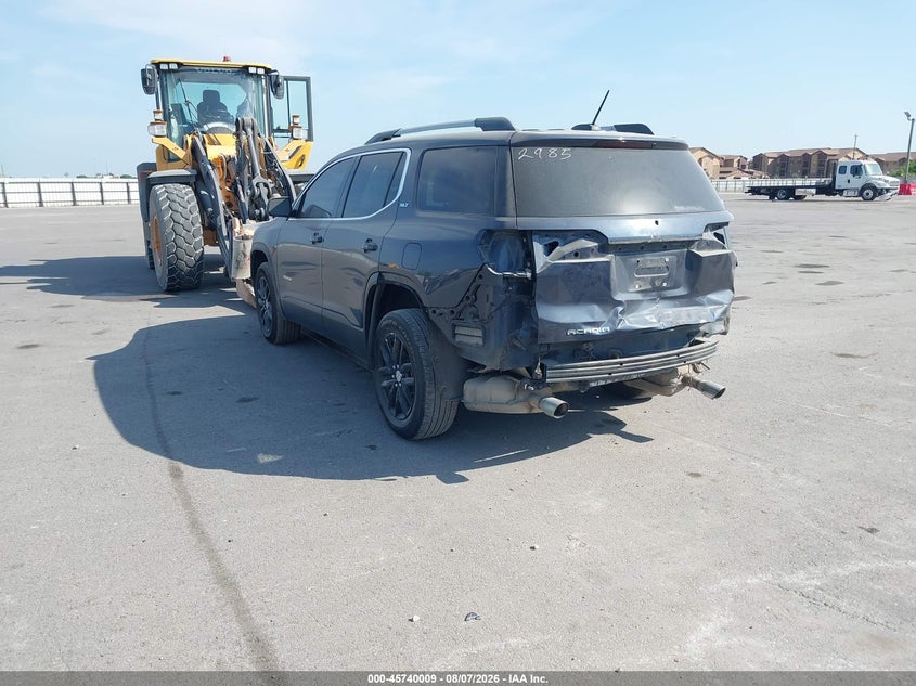 Vin: 1gkknmls2kz200315, lot: 46238713, gmc acadia slt-1 20193