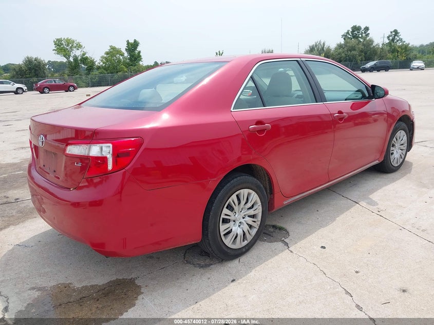 Vin: 4t1bf1fk0du654688, lot: 46238716, toyota camry le 20134