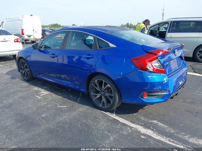 Vin: 2hgfc2f84kh583117, lot: 46238719, honda civic sport 20193