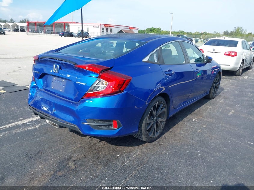 Vin: 2hgfc2f84kh583117, lot: 46238719, honda civic sport 20194