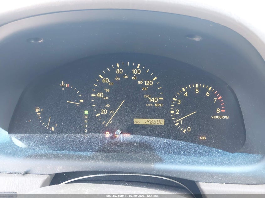 2000 LEXUS RX 300 auction photo 7