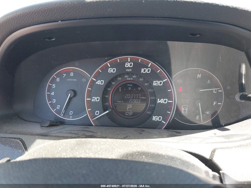 2013 HONDA ACCORD auction photo 7
