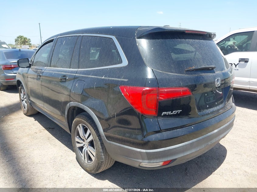 Vin: 5fnyf5h51hb028448, lot: 46238741, honda pilot ex-l 20173