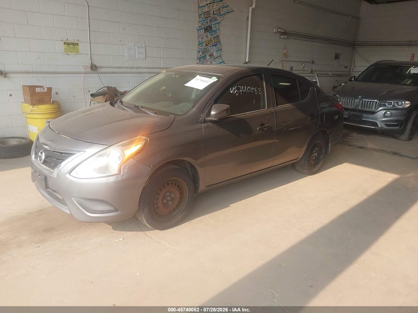 Vin: 3n1cn7ap8jl811829, lot: 46238756, nissan versa 1.6 s+ 20182