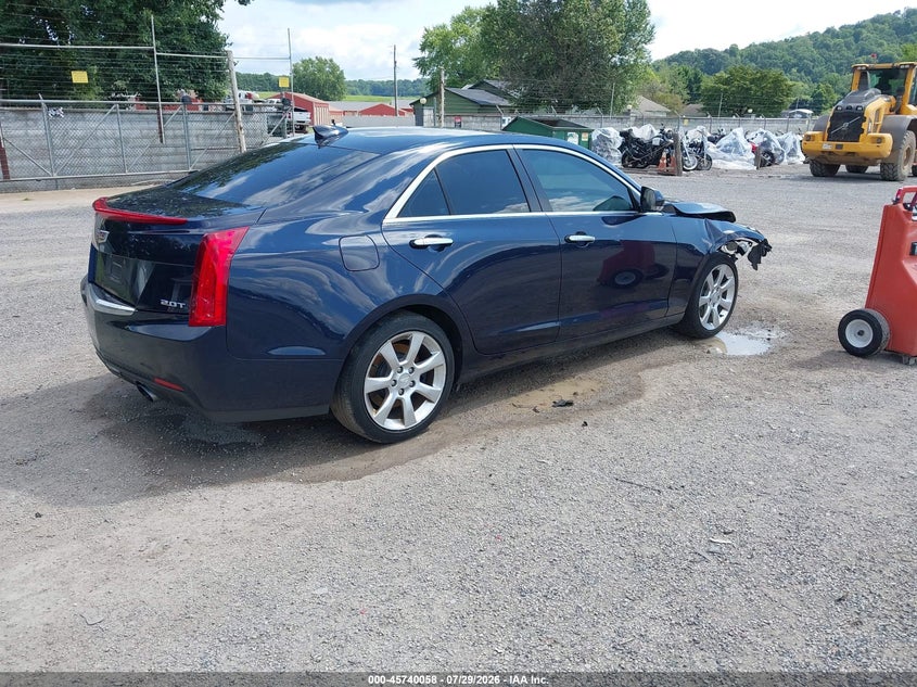 Vin: 1g6ah5rx3f0125838, lot: 46238762, cadillac ats luxury 20154