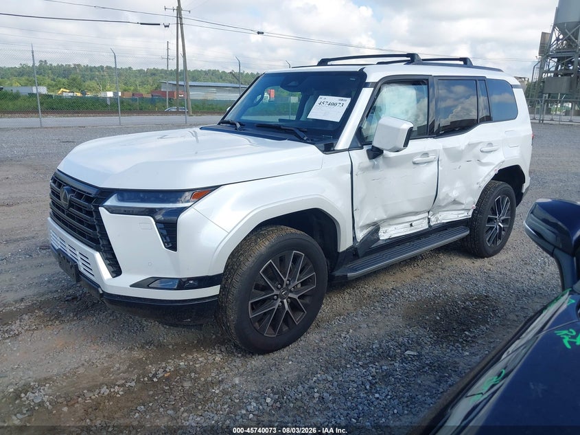 Vin: jtjtbcdx5s5054767, lot: 46238777, lexus gx 550 premium+ 20252