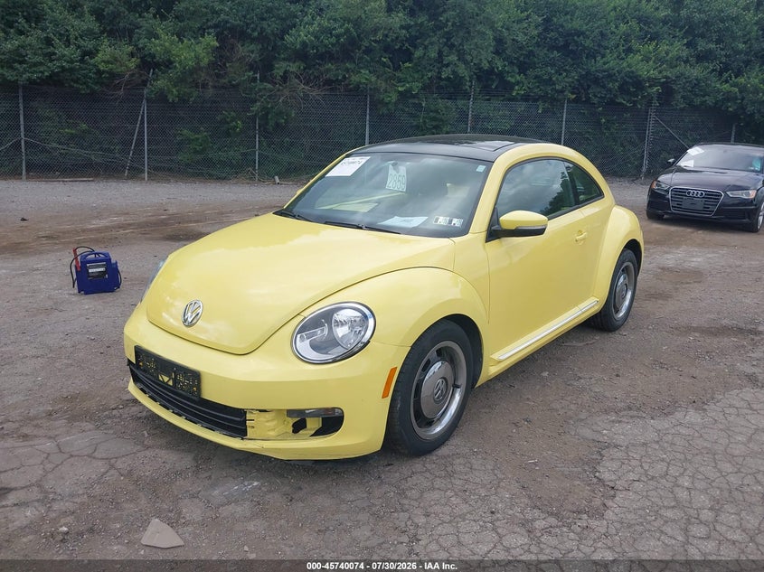 Vin: 3vwjp7at5dm647740, lot: 46238778, volkswagen beetle 2.5l 20132