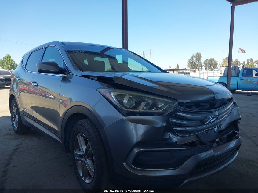 Vin: 5nmzt3lb0jh078065, lot: 46238780, hyundai santa fe sport 2.4l 2018 img_1