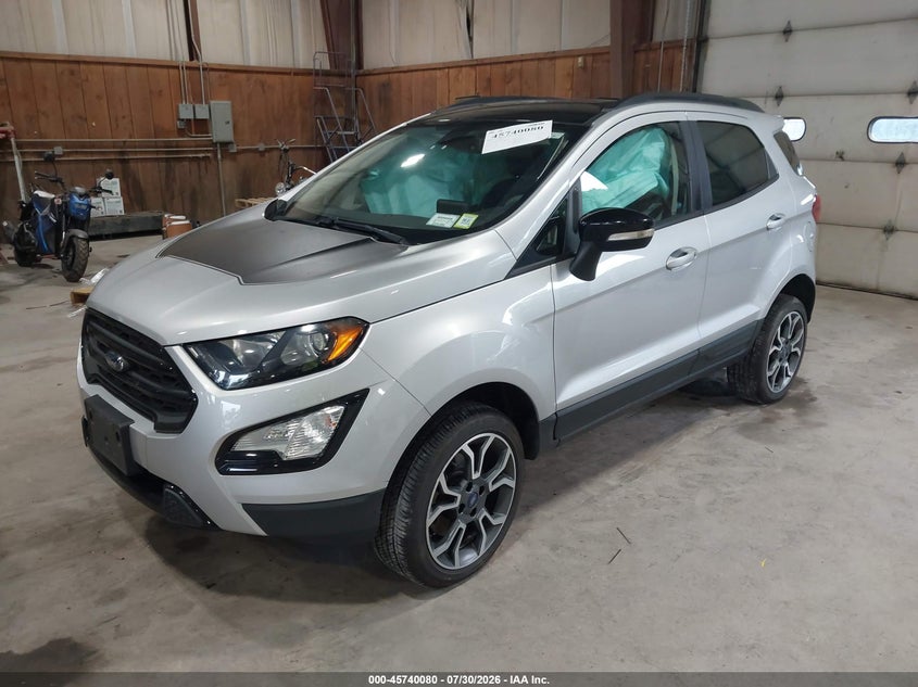 Vin: maj6s3jl2kc257229, lot: 46238784, ford ecosport ses 20192