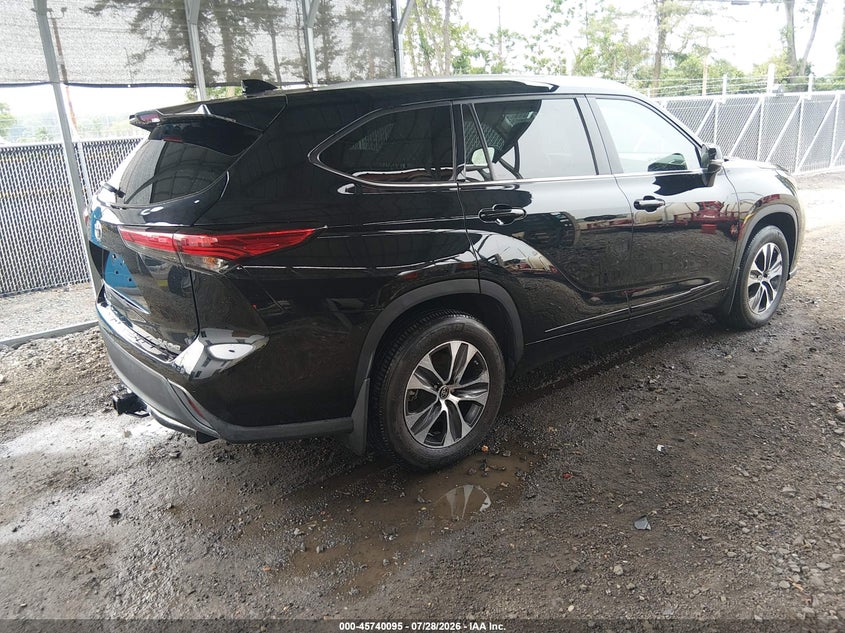 Vin: 5tdgzrbhxns191992, lot: 46238799, toyota highlander xle 20224
