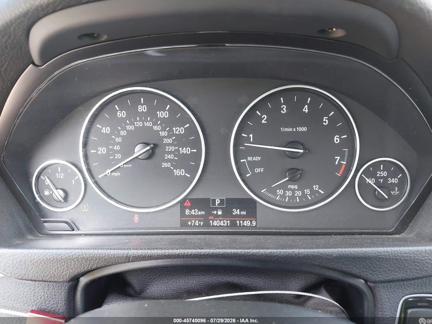 2015 BMW 320I auction photo 7