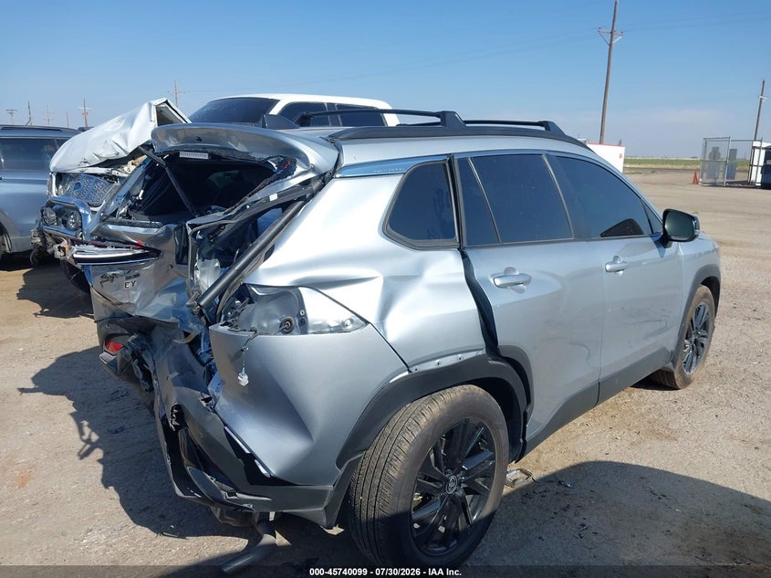 Vin: 7mufbabg8tv098772, lot: 46238803, toyota corolla cross hybrid xse 20264