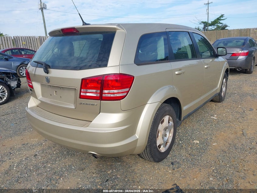 Vin: 3d4pg4fb5at257334, lot: 46238809, dodge journey se 20104