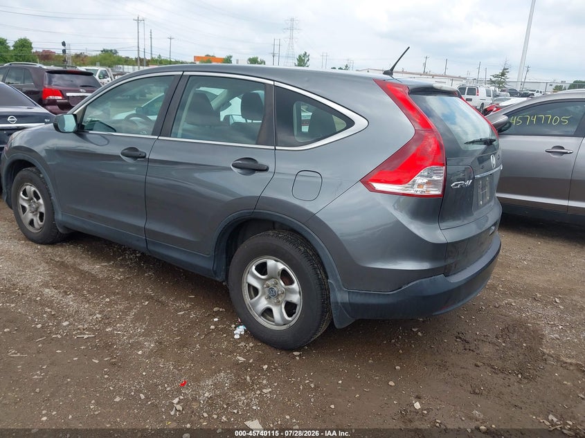 Vin: 2hkrm4h30dh663496, lot: 46238819, honda cr-v lx 20133