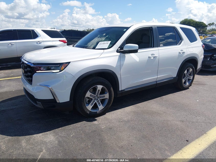 Vin: 5fnyg2h45sb039379, lot: 46238820, honda pilot ex-l 20252