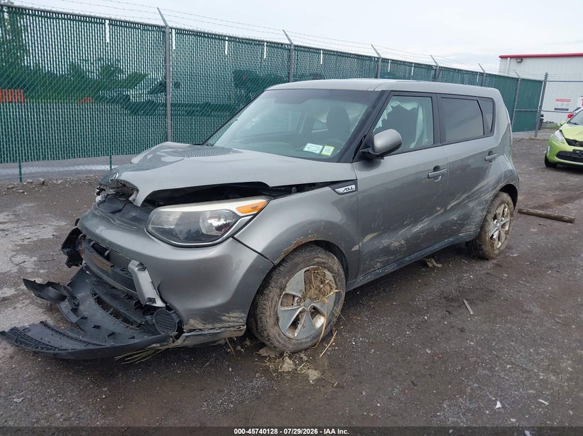 Vin: kndjn2a21f7119189, lot: 46238832, kia soul 20152