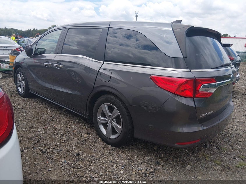 Vin: 5fnrl6h72kb126934, lot: 46238839, honda odyssey ex-l 20193