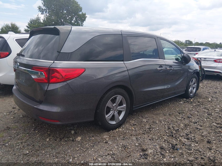 Vin: 5fnrl6h72kb126934, lot: 46238839, honda odyssey ex-l 20194