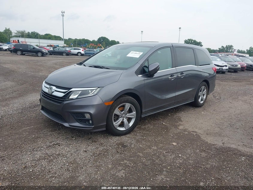 Vin: 5fnrl6h72kb126934, lot: 46238839, honda odyssey ex-l 20192