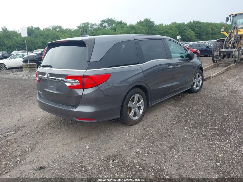 Vin: 5fnrl6h72kb126934, lot: 46238839, honda odyssey ex-l 20194