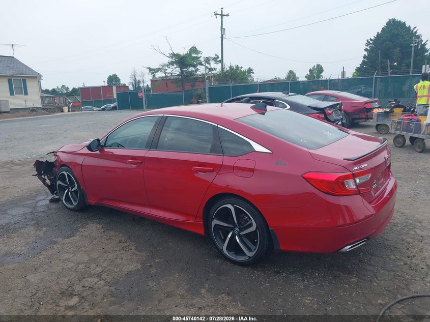 Vin: 1hgcv1f32ma074950, lot: 46238846, honda accord sport 20213