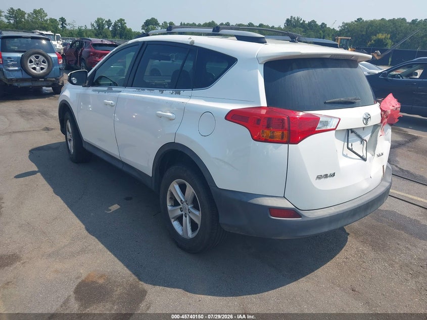 Vin: 2t3wfrev7dw061347, lot: 46238854, toyota rav4 xle 20133