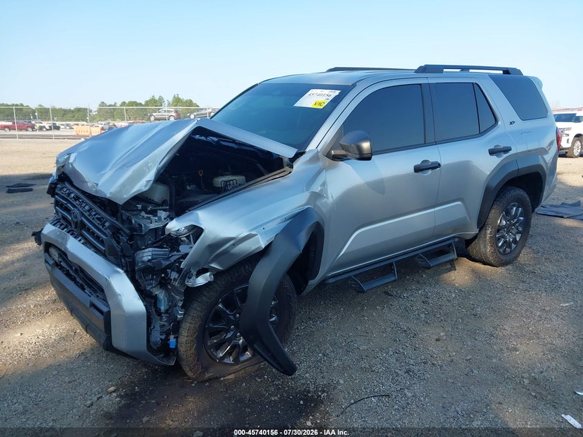 Vin: jteva5br1s5033182, lot: 46238860, toyota 4runner sr5 20252