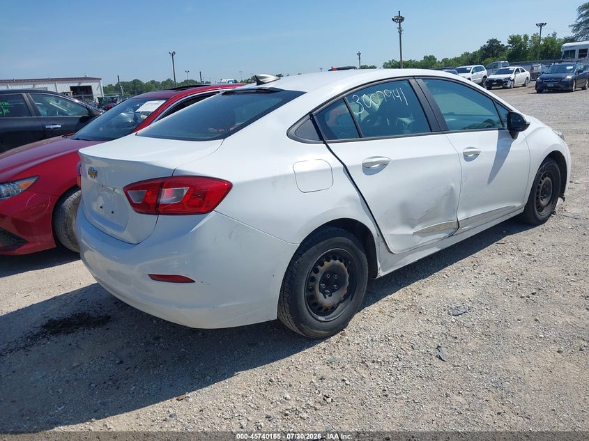 Vin: 1g1bc5smxj7234113, lot: 46238869, chevrolet cruze ls auto 20184