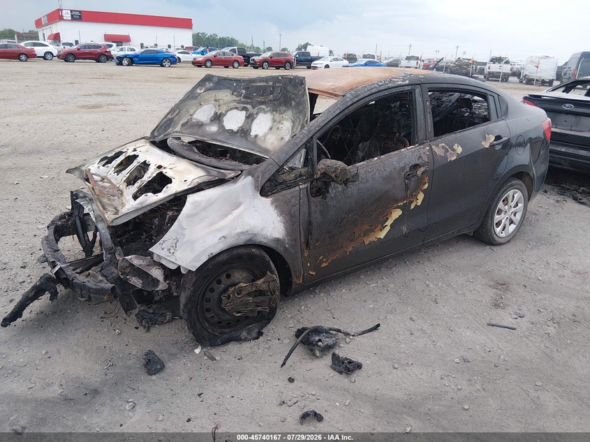 Vin: knadm4a31e6391733, lot: 46238871, kia rio lx 20142