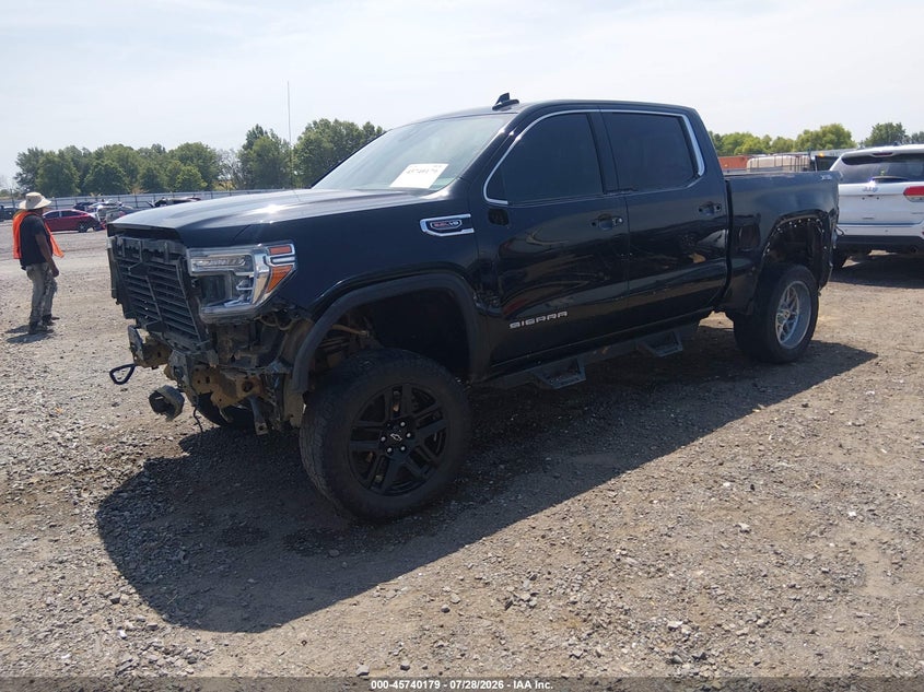 Vin: 1gtu9del8kz116305, lot: 46238883, gmc sierra 1500 slt 20192