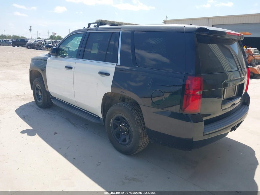 Vin: 1gnlcdec2kr232359, lot: 46238886, chevrolet tahoe commercial fleet 20193