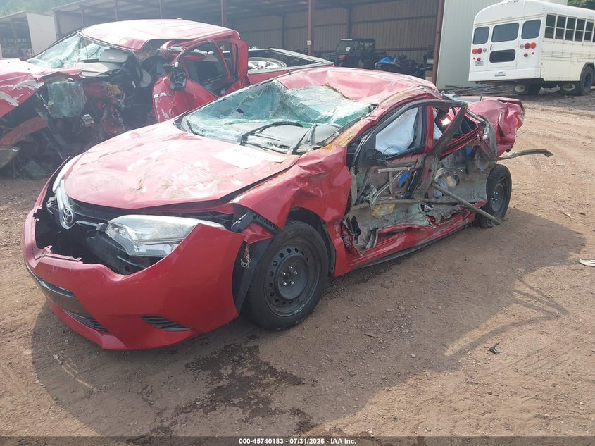 Vin: 2t1burhe4gc609657, lot: 46238887, toyota corolla le 20162