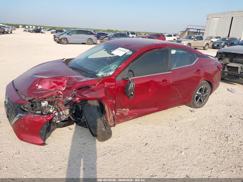 Vin: 3n1ab8cvxry331954, lot: 46238892, nissan sentra sv 20242