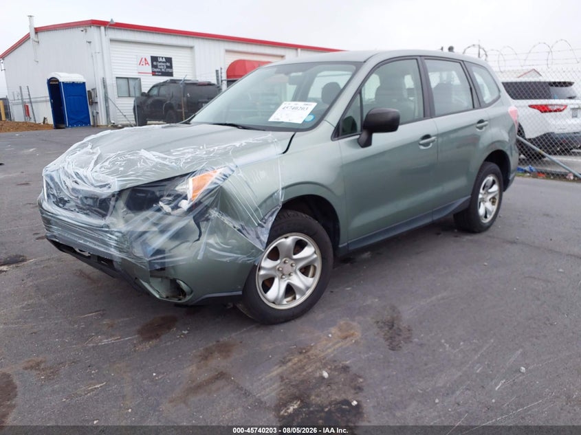 Vin: jf2sjaac1gg467113, lot: 46238907, subaru forester 2.5i 20162