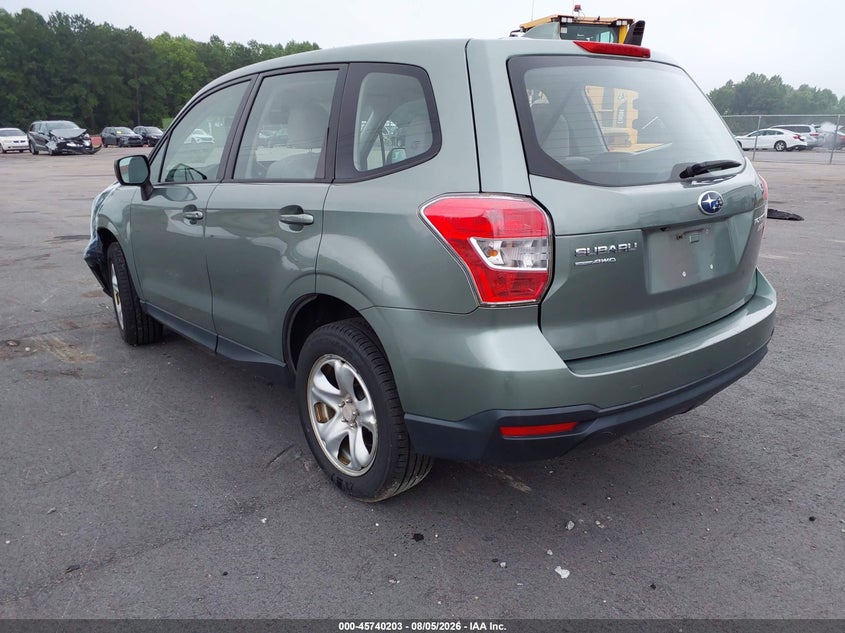 Vin: jf2sjaac1gg467113, lot: 46238907, subaru forester 2.5i 20163