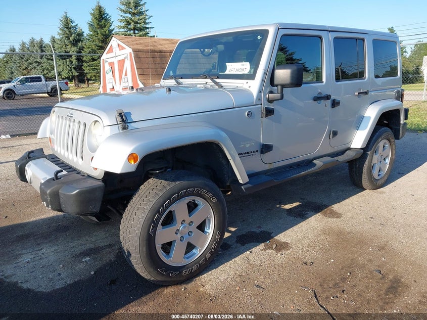 Vin: 1c4bjweg9cl178278, lot: 46238912, jeep wrangler unlimited sahara 20122
