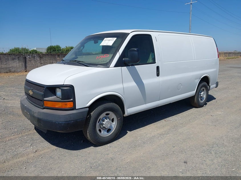 Vin: 1gcwgaff0g1202770, lot: 46238919, chevrolet express 2500 work van 20162
