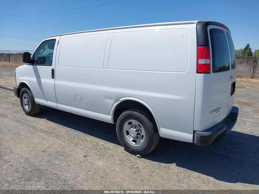 Vin: 1gcwgaff0g1202770, lot: 46238919, chevrolet express 2500 work van 20163