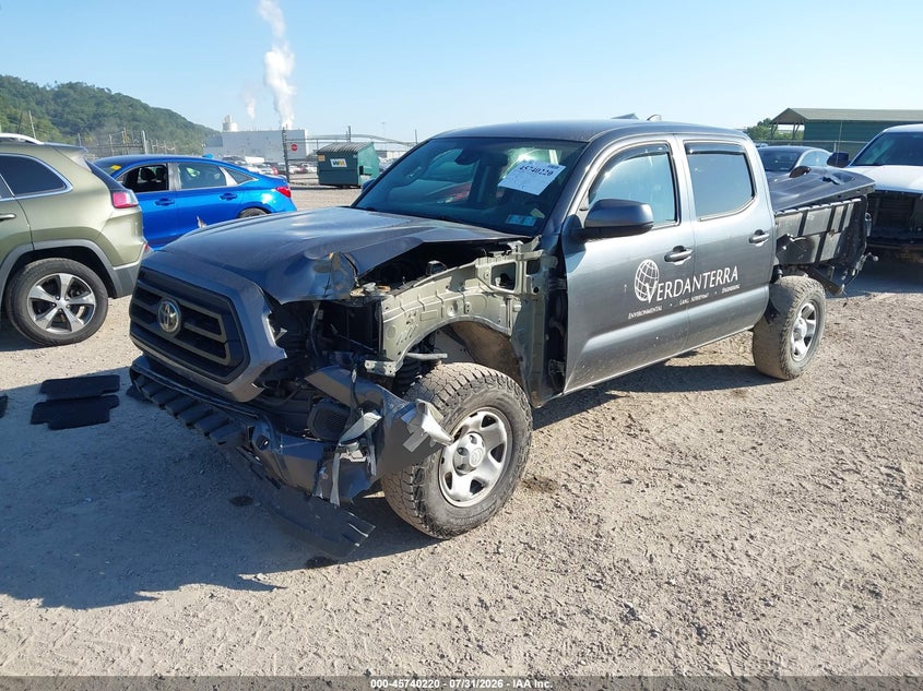 Vin: 3tmcz5an3pm535857, lot: 46238923, toyota tacoma sr v6 20232