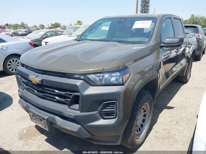 Vin: 1gcgsbec0p1172797, lot: 46238925, chevrolet colorado 2wd  short box wt 20232