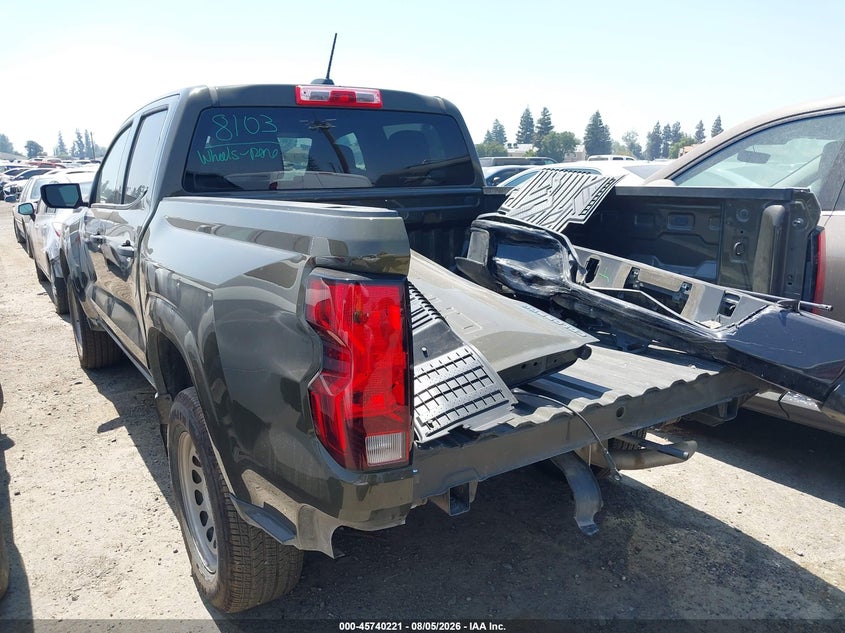 Vin: 1gcgsbec0p1172797, lot: 46238925, chevrolet colorado 2wd  short box wt 20233