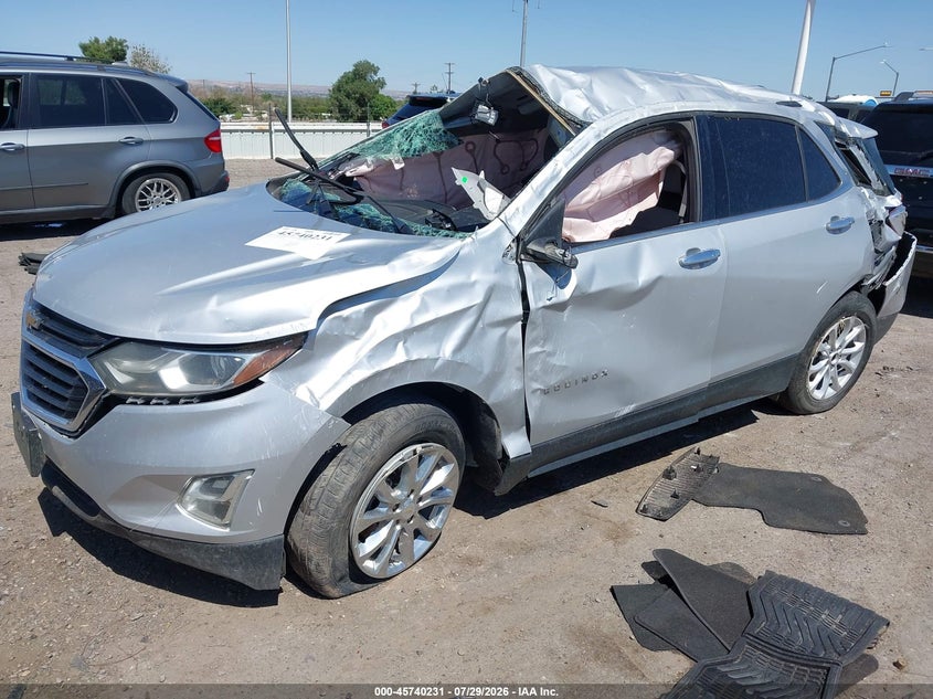 Vin: 2gnaxtev9k6242731, lot: 46238935, chevrolet equinox lt 20192