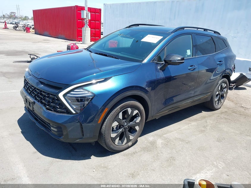 Vin: kndpzddhxs7240551, lot: 46238947, kia sportage plug-in hybrid x-line prestige 20252