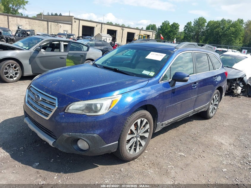 Vin: 4s4bsalcxf3225527, lot: 46238955, subaru outback 2.5i limited 20152