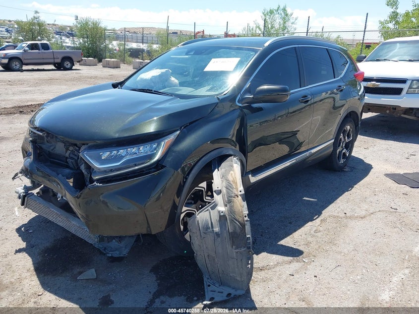 2018 Honda CR-V, Удар спереду, IAAI, VIN 7FARW2H94JE043798 — фото 2