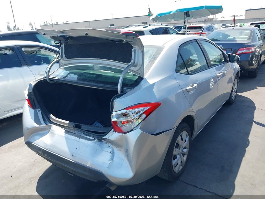 Vin: 2t1burhe7fc417387, lot: 46238964, toyota corolla l/le/le pls/prm/s/s pls 20154